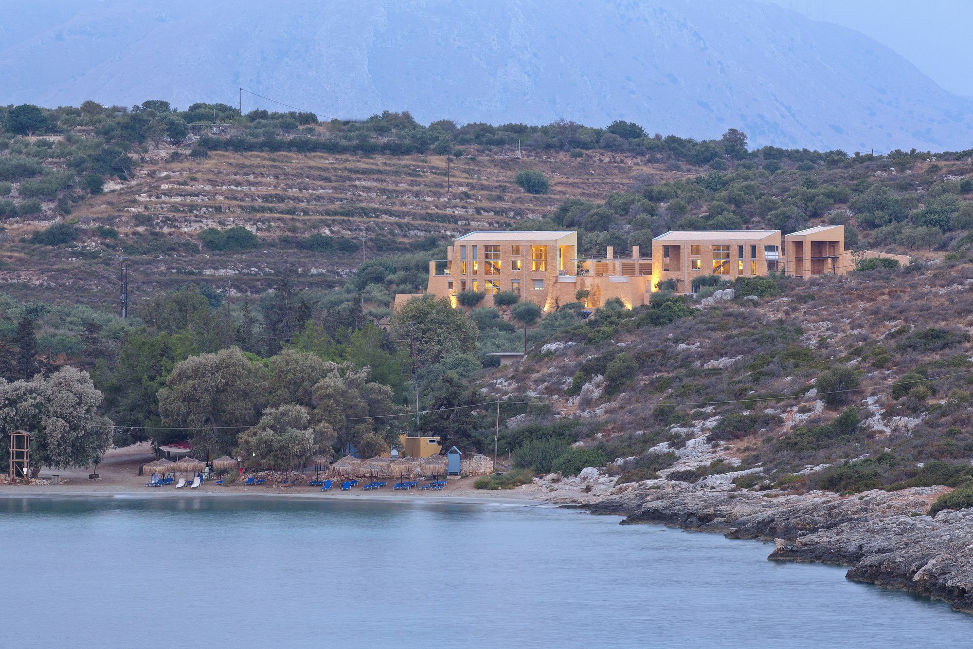 Olea Villas - Infinity Pool, Hot Tub, Sea Views Marathi  Buitenkant foto